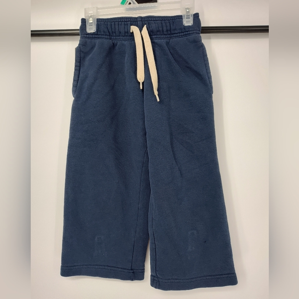 MTA Sport Navy Kids Sweatpants with Cream Drawstring Size X Small 4/5